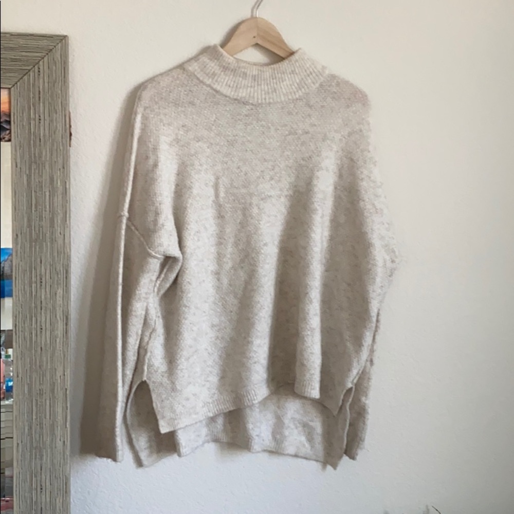 Oversized cowl neck sweater!